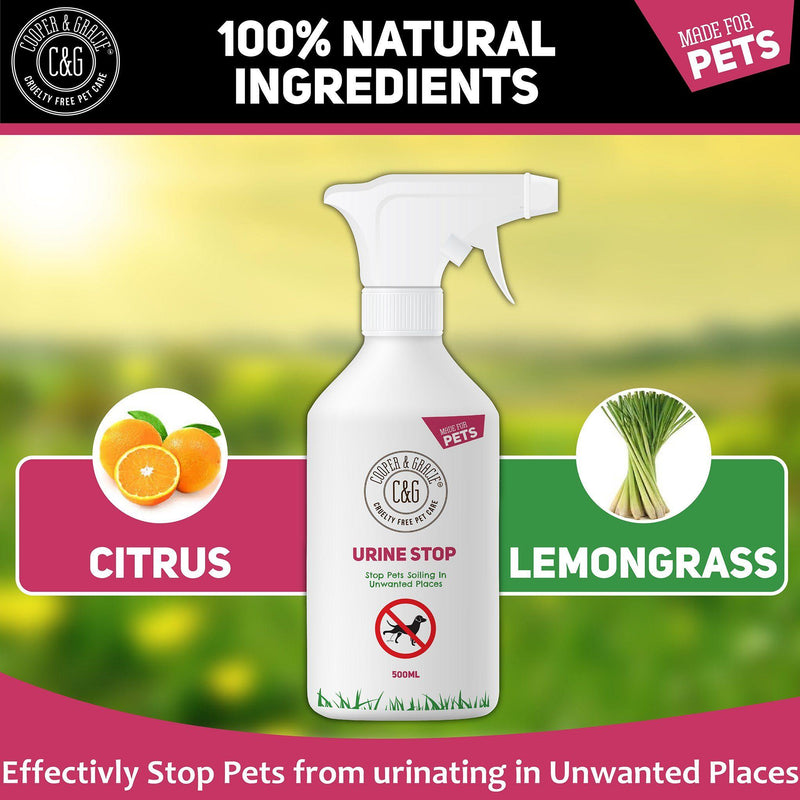 Urine Stop Spray for Dogs and Cats - Cooper & Gracie™ Limited 
