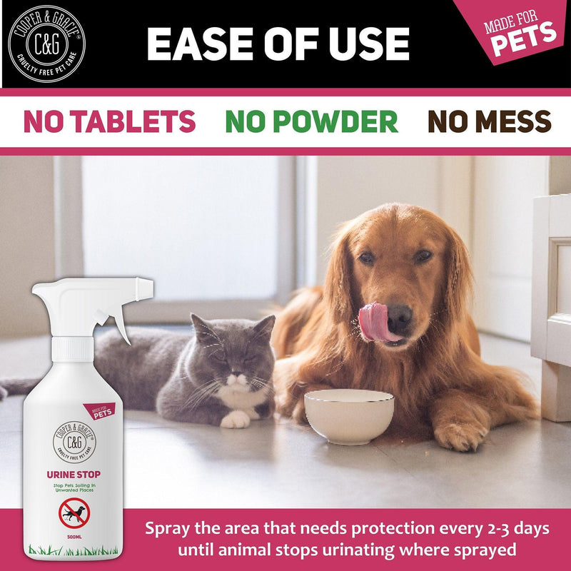 Urine Stop Spray for Dogs and Cats - Cooper & Gracie™ Limited 