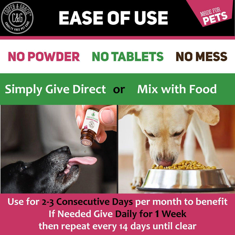 Wormwood for Dogs and Cats for Intestinal Health - Cooper & Gracie™ Limited 